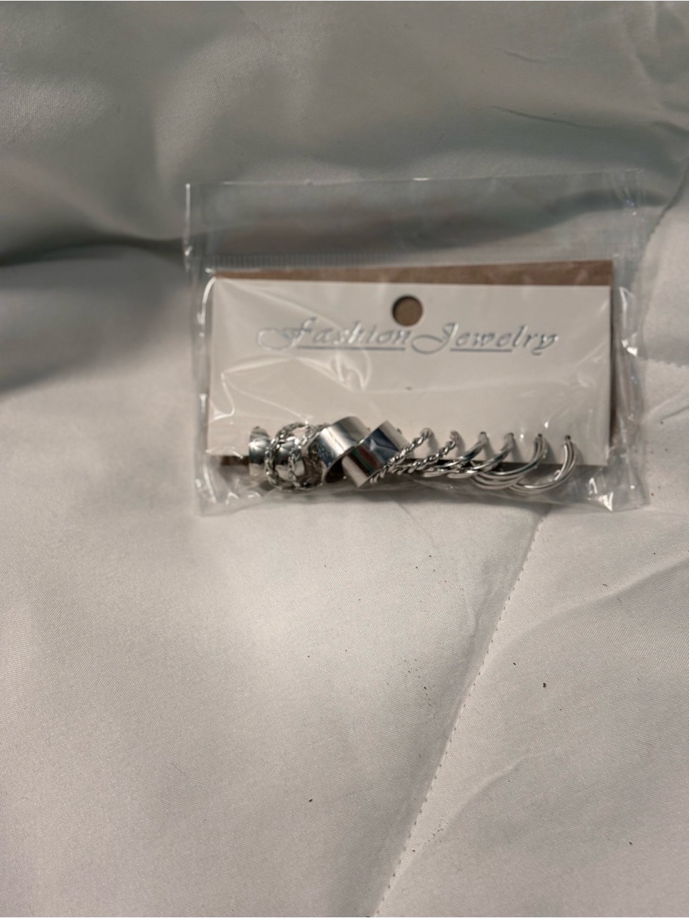 Fashion Jewelry Silver Earrings